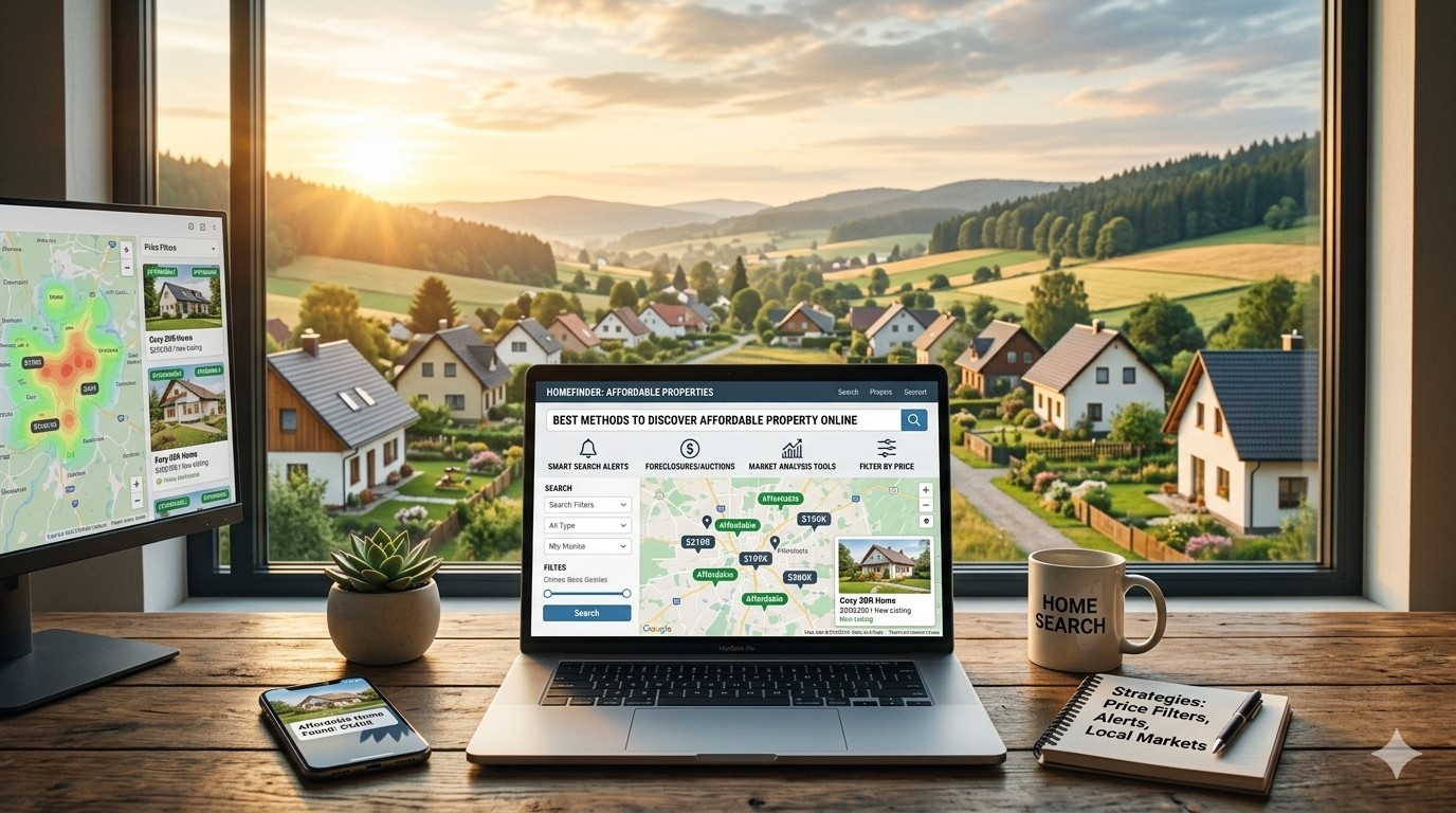Best Methods to Discover Affordable Property Online