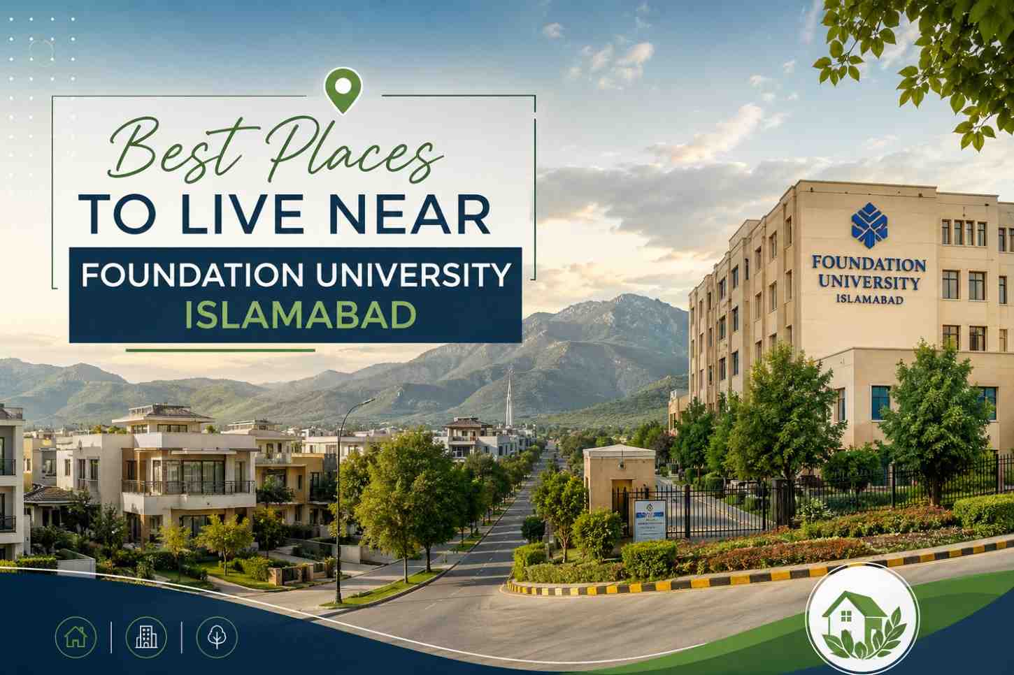 Best Places to Live Near Foundation University Islamabad