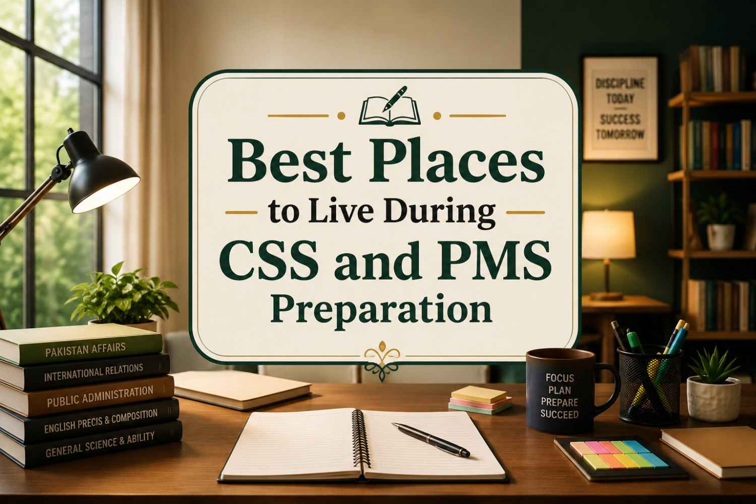 Best Places to Live During CSS and PMS Preparation
