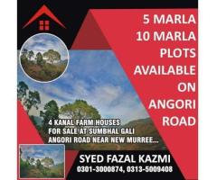 Plots and farm houses for sale