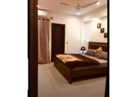 1bed luxury furnished flat available on rent daily basis - 4/7