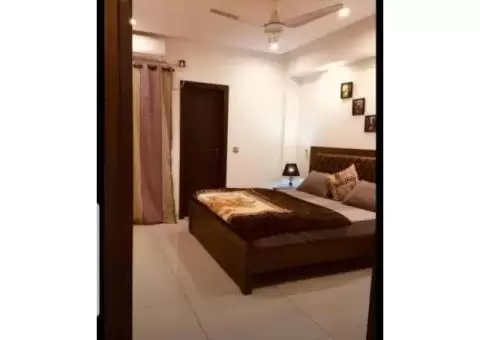 1bed luxury furnished flat available on rent daily basis - 4/7
