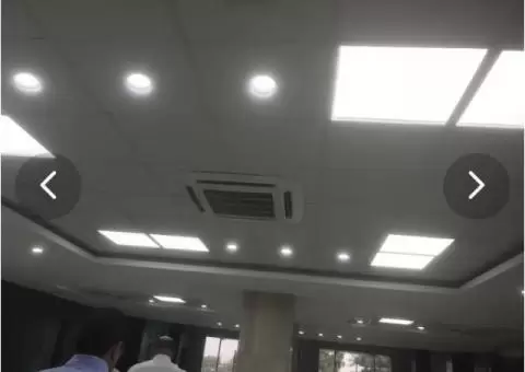 fully fortified  building huge parking - 9/12