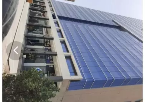 760 squre feet office corner jinnah face in dominion bussiness center