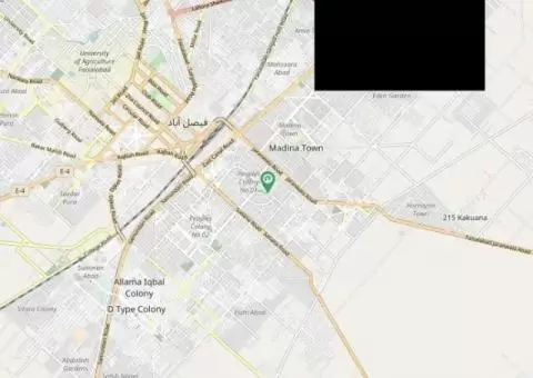 2000 square feet office ideally situated in chen one road faisalabad