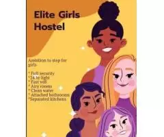 Elite Girls Hostel furnshd hostel fr girls studnt jobians or all girls
