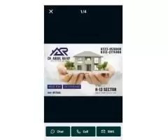 1-Kanal plot Available for Rent Opp Nust Sector H-13 Islamabad