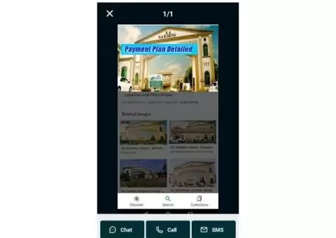 5 marla plot Hot Location D Badar Block SA garden