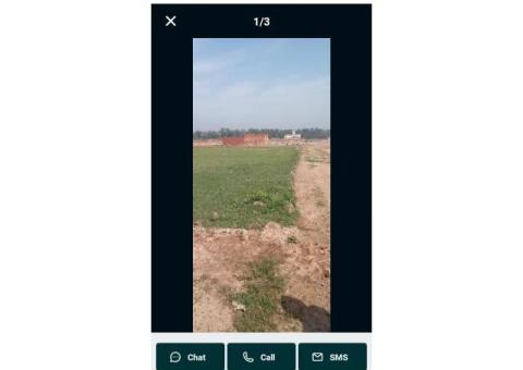 چونیاں شہر کے اندر پلاٹ  انسٹالمنٹ پر حاصل کریں نئی آبادی ظہیر آباد