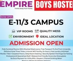 The Empire Boys Hostel, E-11