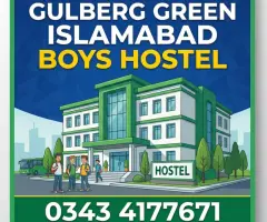 Gulberg green Boys Hostel Islamabad