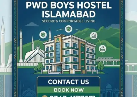 Book hostel in PWD Islamabad
