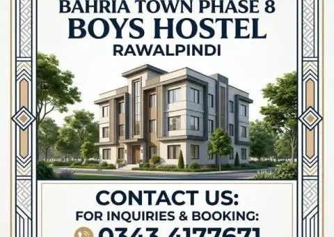 Hostel for students in Bahria Town Rawalpindi