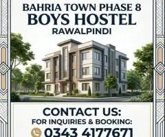 Hostel for students in Bahria Town Rawalpindi