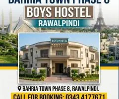 Best Hostel in Bahria town Rawalpindi Phasde 8