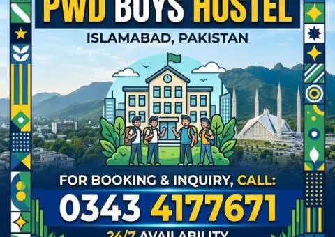 Pwd Boys Hostel Islamabad