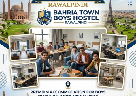 Bahria Town boys Hostel Rawalpindi