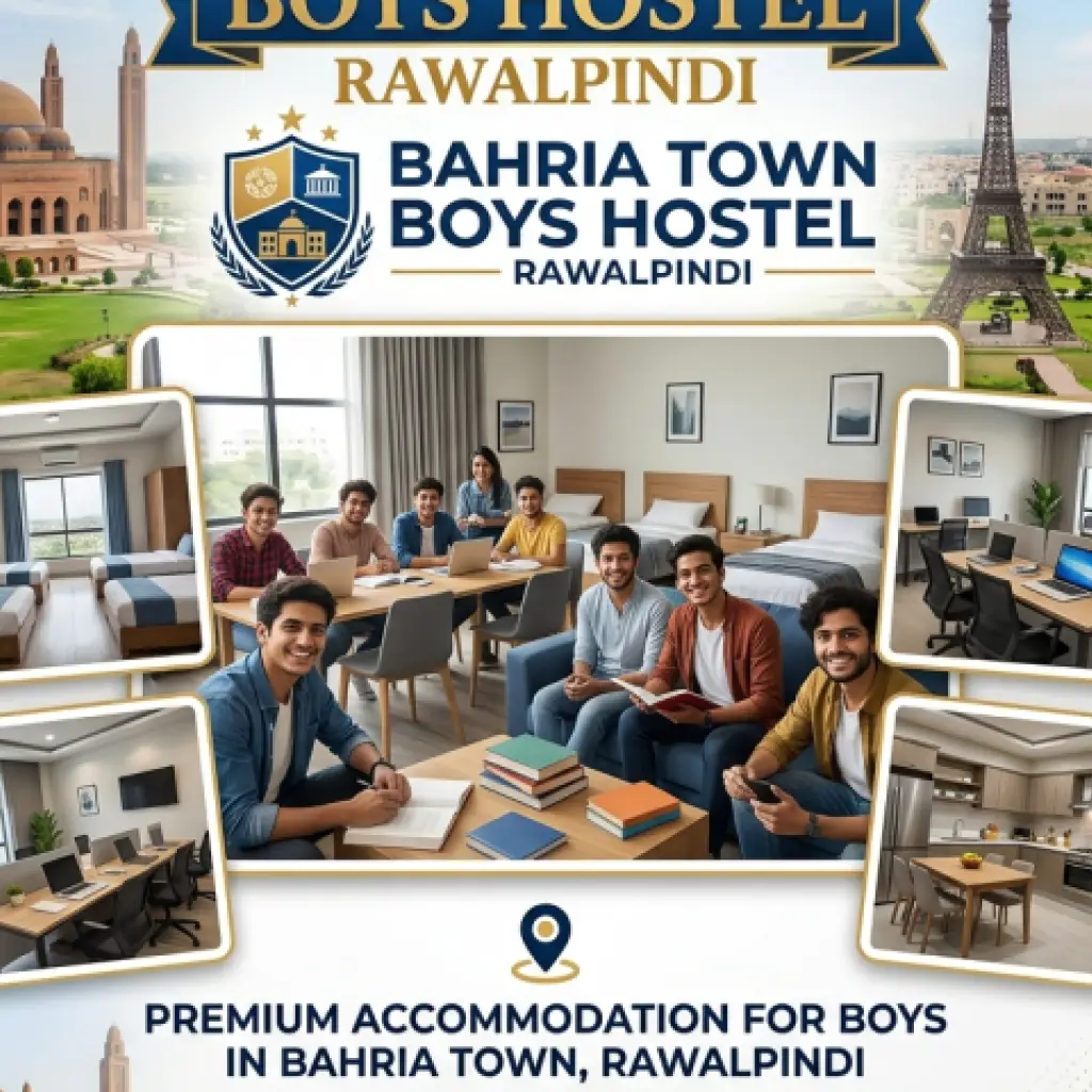 Bahria Town boys Hostel Rawalpindi