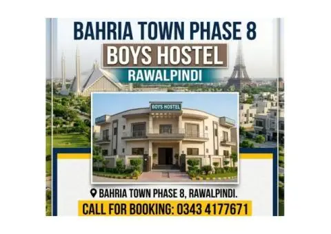 Bahria Town Phase 8 Boys Hostel