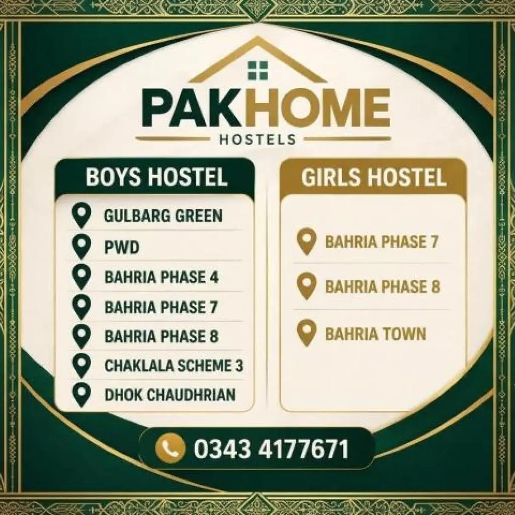 Affordable Hostels in Islamabad Rawalpindi | Book Now