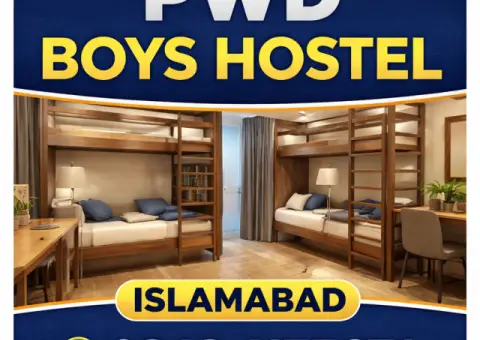 Boys Hostel PWD Islamabad | Furnished Rooms