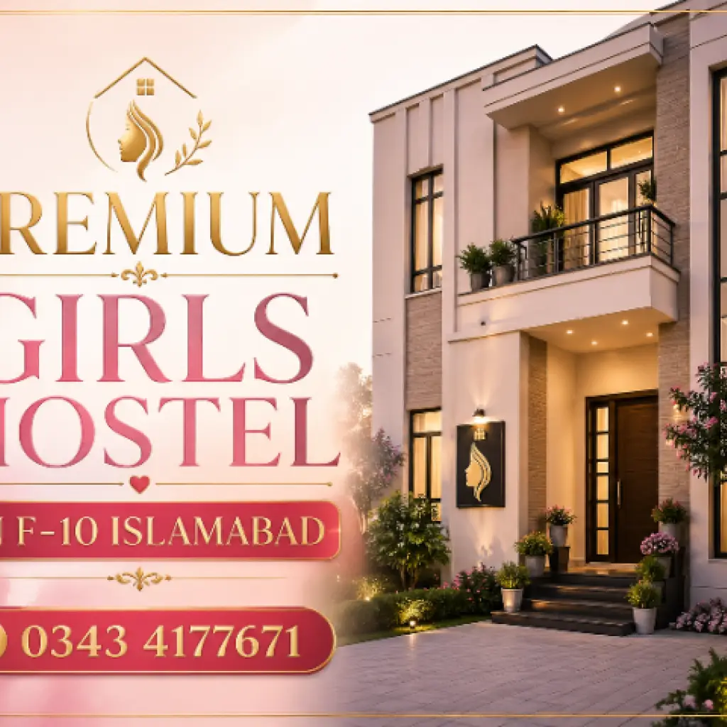 Premium Girls Hostel in F-10 Islamabad