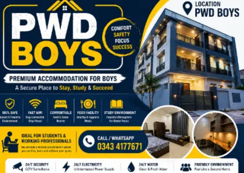 Pwd Boys Hostel Islamabad