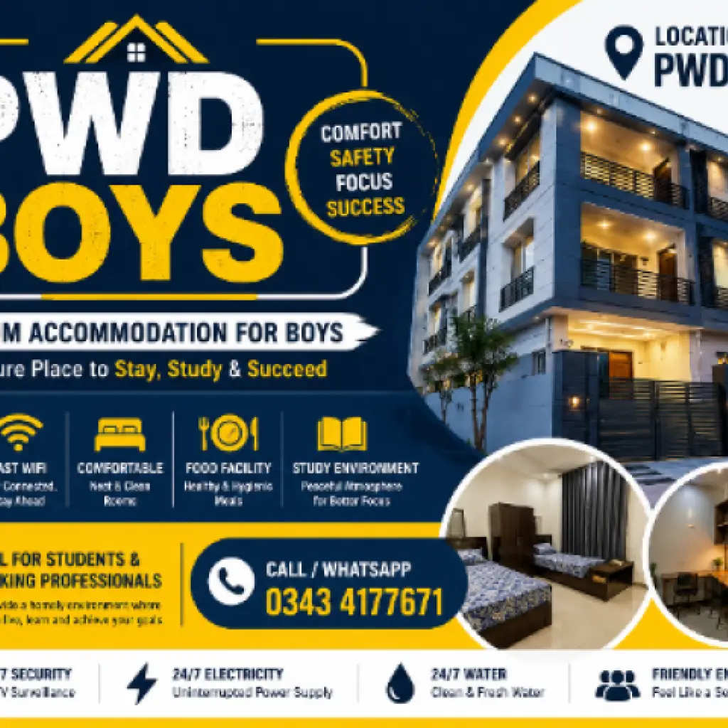 Pwd Boys Hostel Islamabad