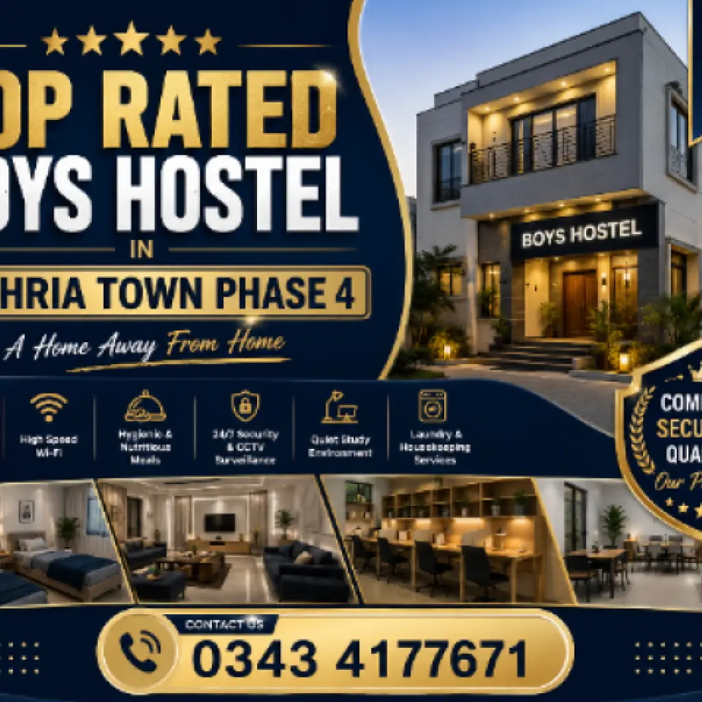 Top Rated Boys Hostel in Bahria Town Phase 4 Rawalpindi