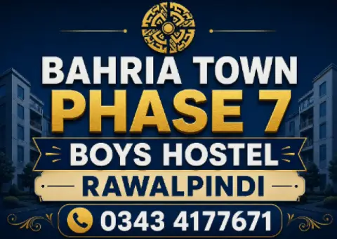 Bahria Town phase 7 Boys Hostel Rawalpindi