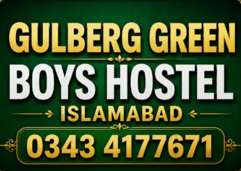 Gulberg Green Islamabad Boys Hostel