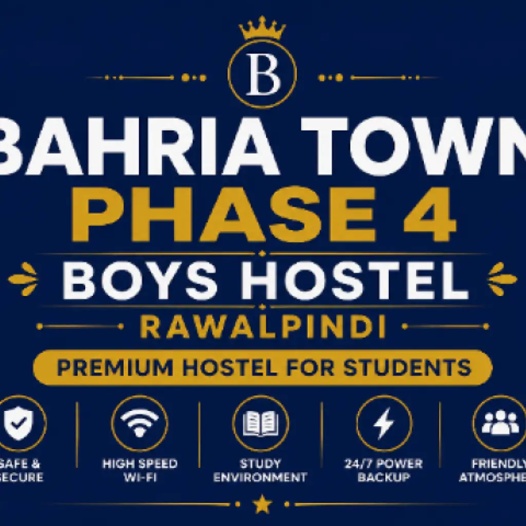 Bahria Town Phase 4 Boys Hostel Rawalpindi – Premium Hostel for Students
