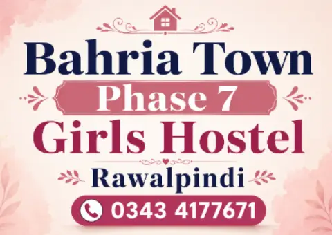 Bahria town phase 7 girls hostel Rawalpindi