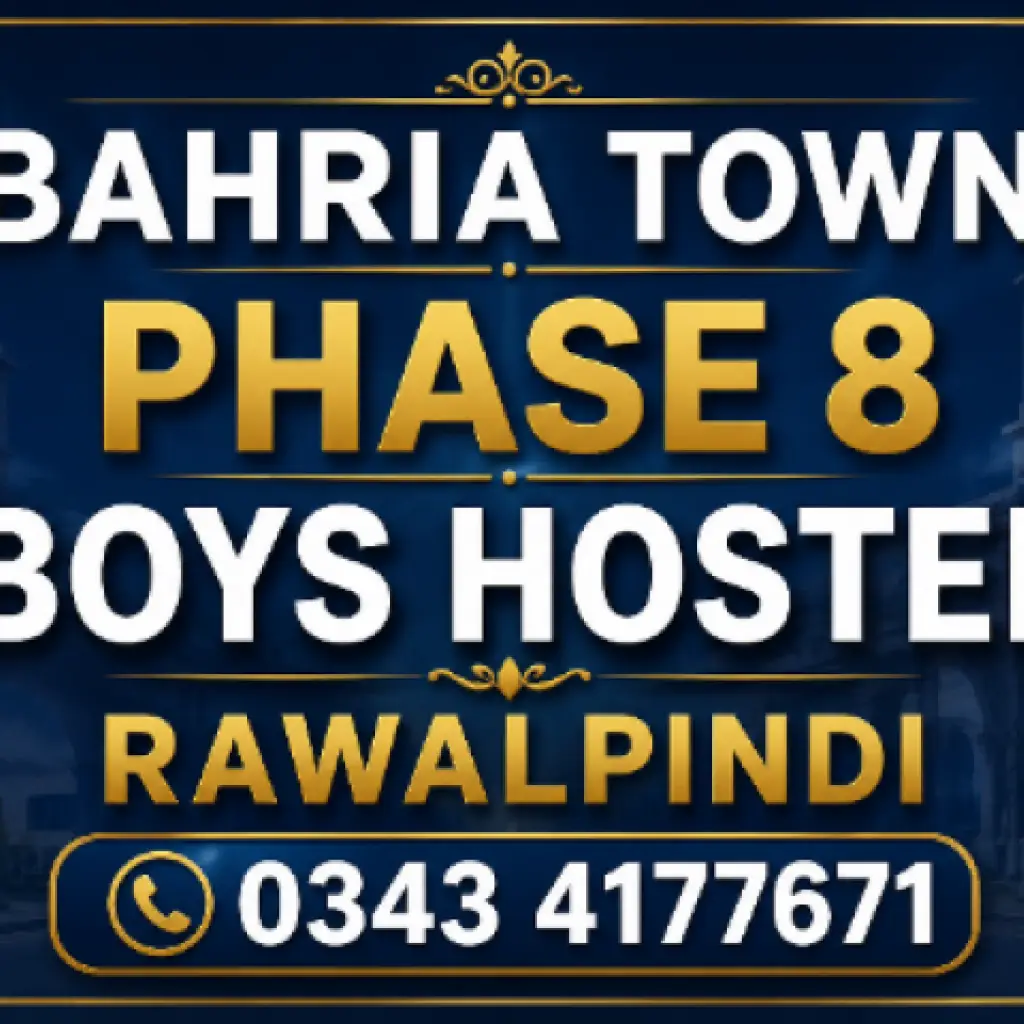 Bahria Town phase 8 Boys Hostel Rawalpindi