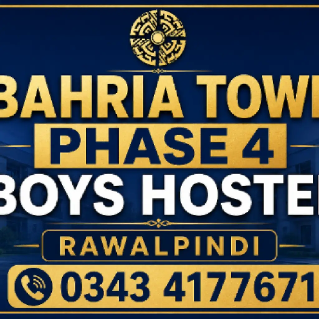 Bahria Town phase 4 Boys Hostel Rawalpindi