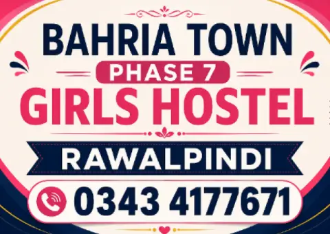 Bahria Town Phase 7 Girls Hostel Rawalpindi | Safe Student Accommodation