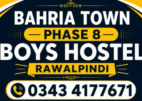 Bahria Town Phase 8 Boys Hostel Rawalpindi | Affordable Accommodation