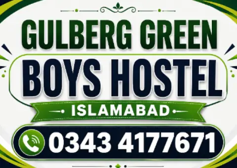 Gulberg Green Islamabad Boys Hostel | Secure & Furnished Rooms