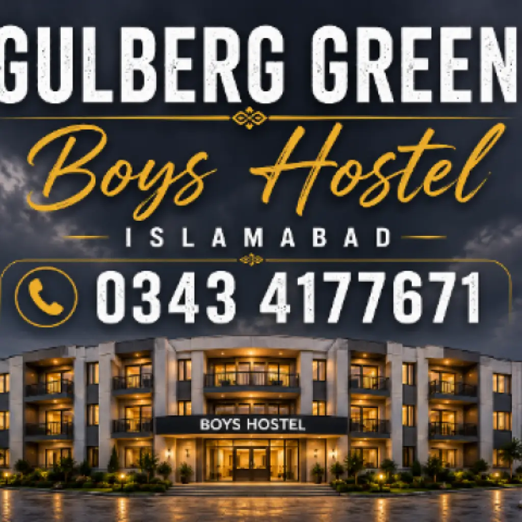 Best Boys Hostel in Gulberg Greens