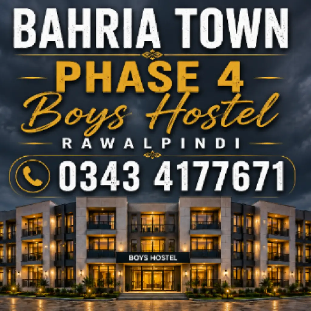 Fully Furnished Boys Hostel in Bahria Town Phase 4 Rawalpindi