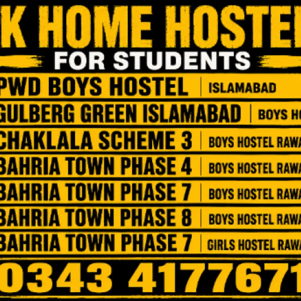 Rawalpindi Islamabad Boys and Girls hostel