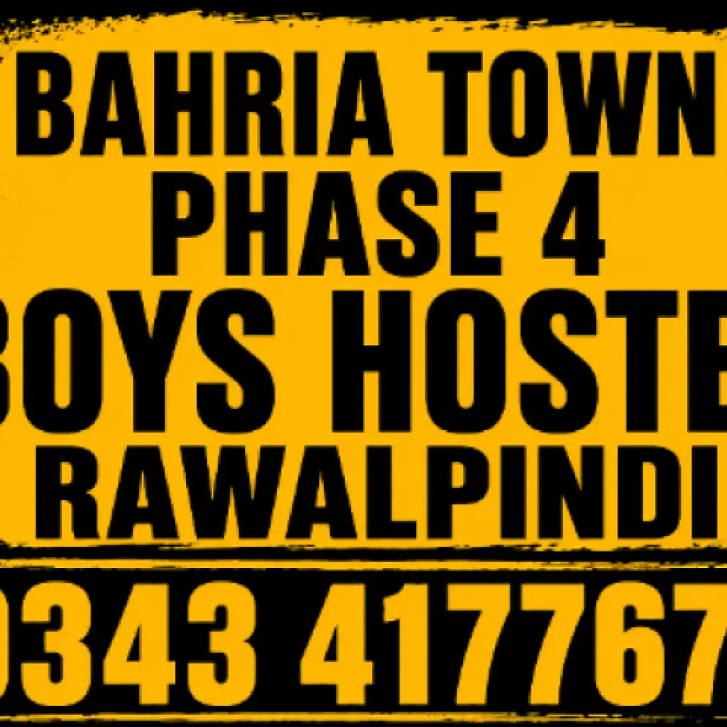 Bahria Town Phase 4 Boys Hostel Rawalpindi | Comfortable Student Residence