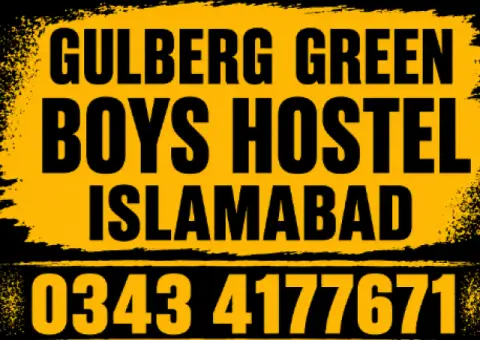 Best Boys Hostel in Gulberg Greens Islamabad | Secure Student Living