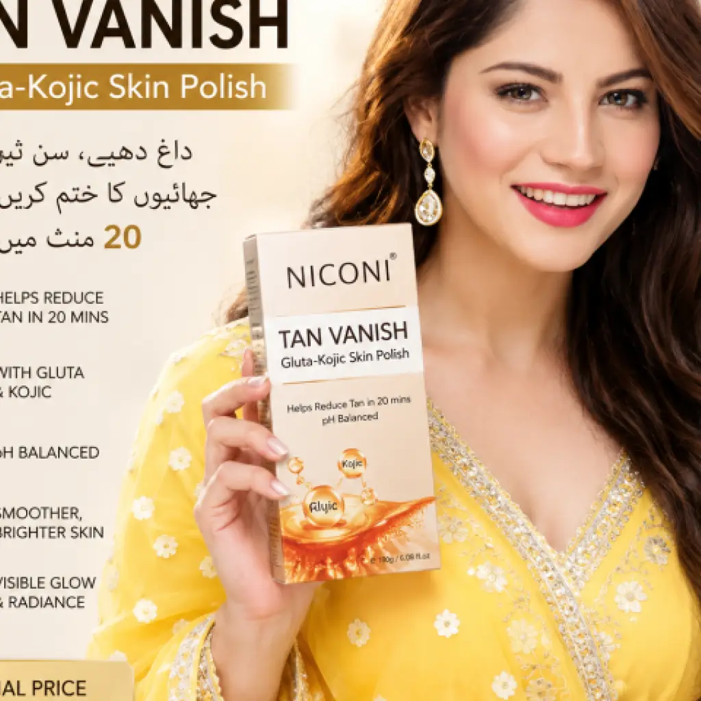 Niconi Tan Vanish Gluta Kojic Skin Polish Price In Pakistan | 03003778222