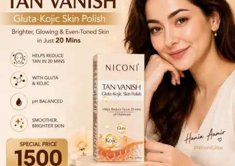 Niconi Tan Vanish Gluta Kojic Skin Polish Price In Jhang | 03003778222