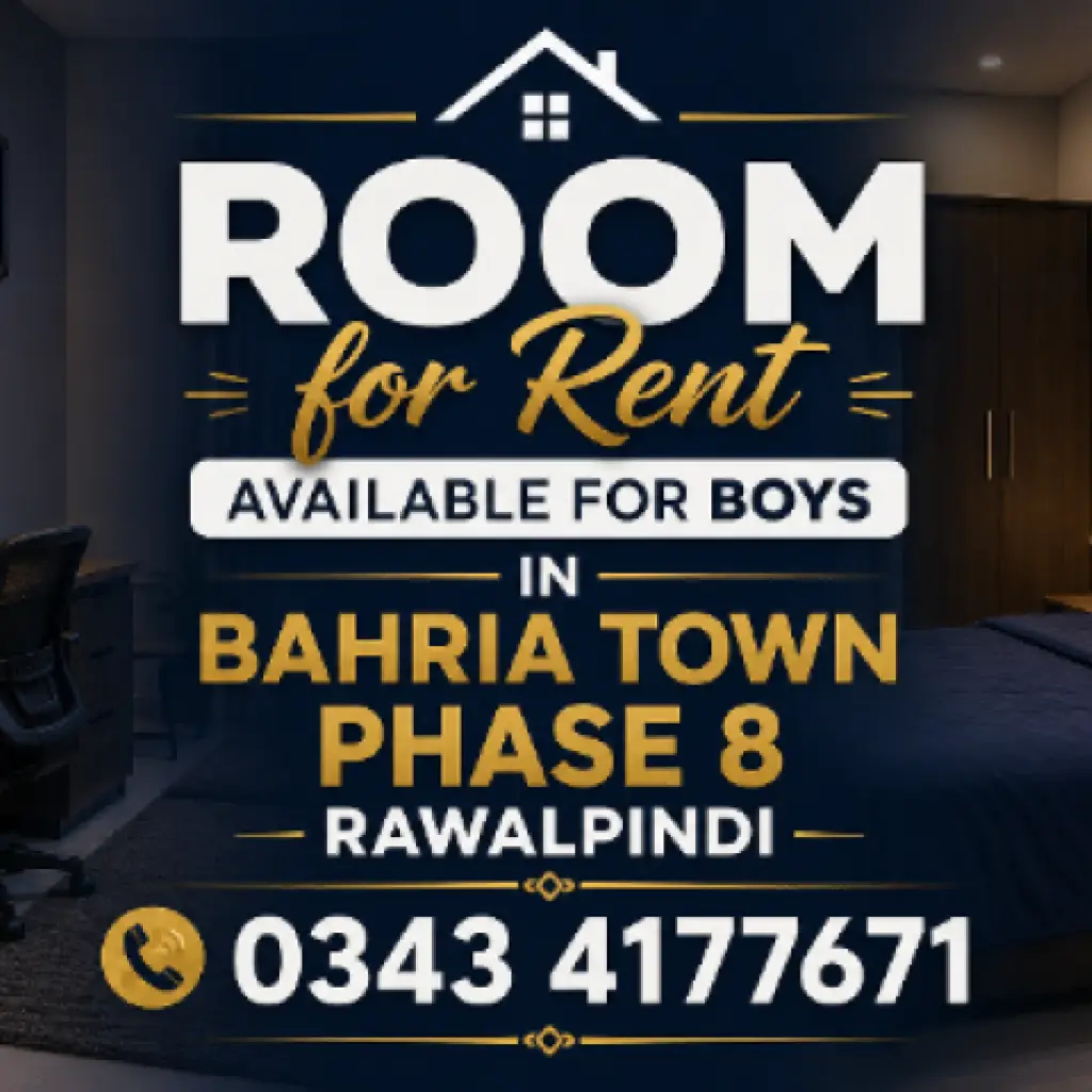 Bahria Town Phase 8 Boys Room for Rent Rawalpindi