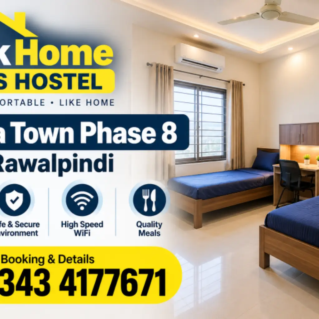 Bahria Town Phase 8 Boys Hostel Rawalpindi