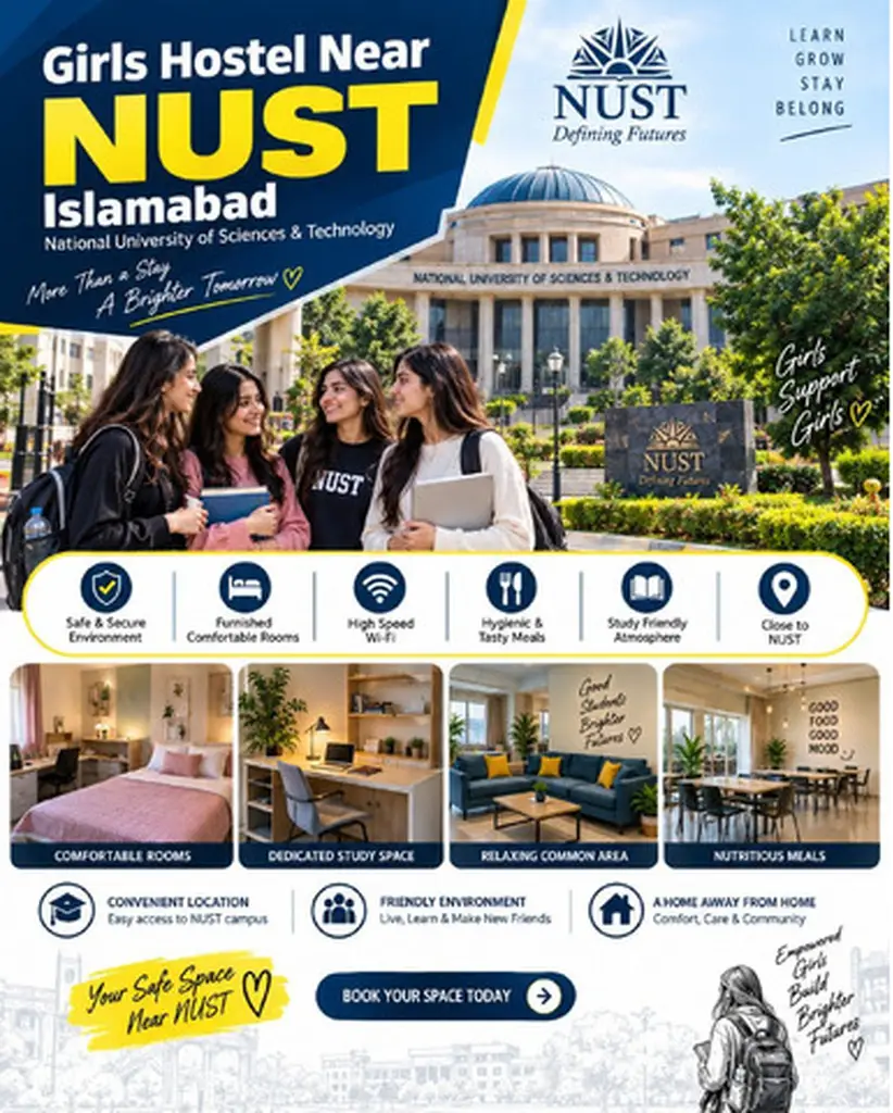Girls Hostel Near Nust University Islamabad