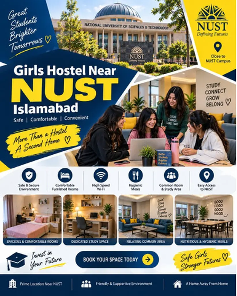 Girls Hostel Near Nust University Islamabad