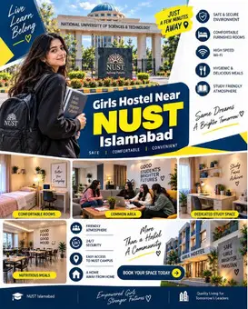 Girls Hostel Near Nust University Islamabad
